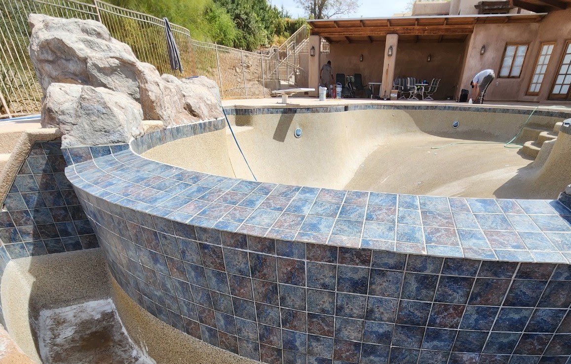 Tile scale removal – After